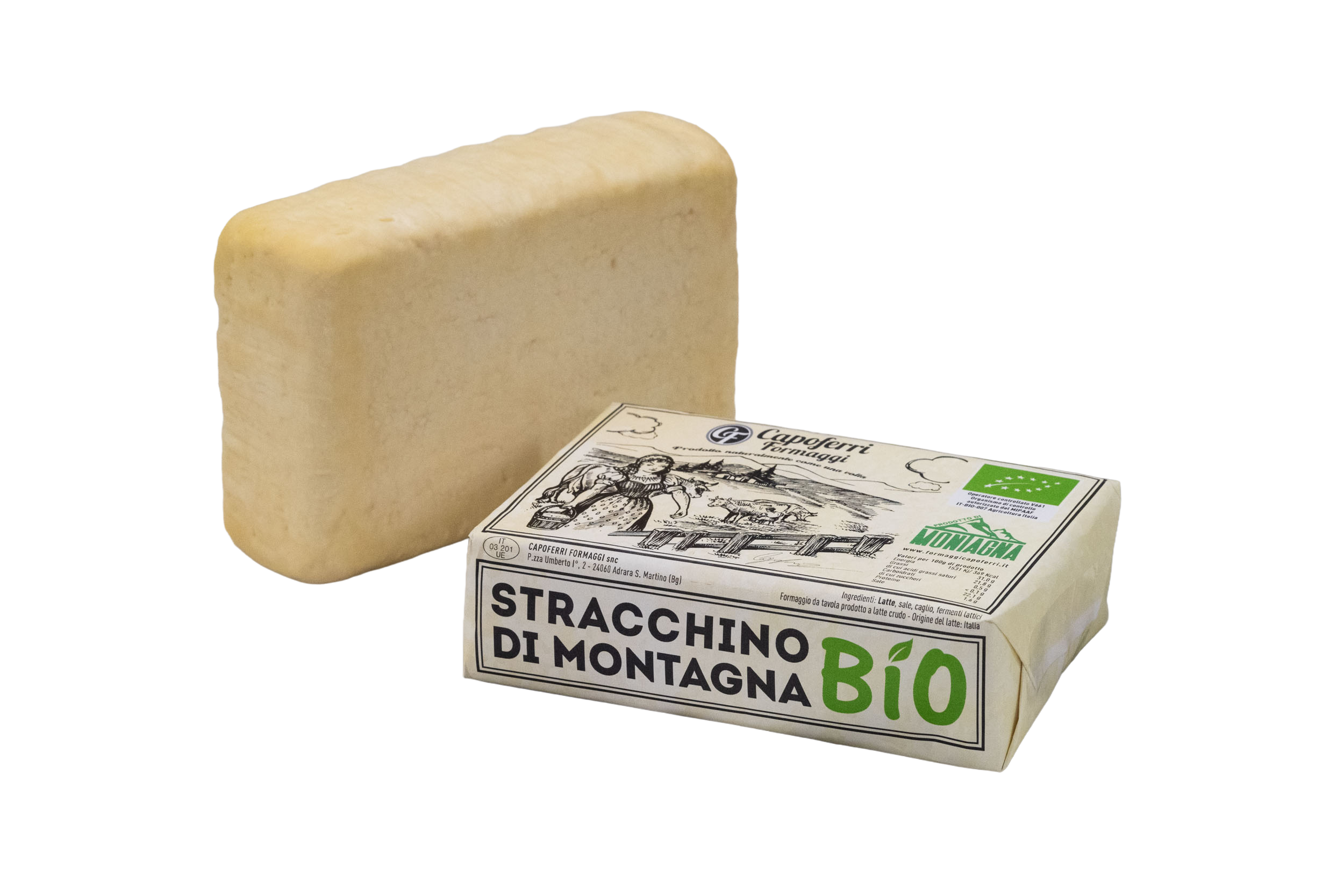 Stracchino di montagna BIO Capoferri