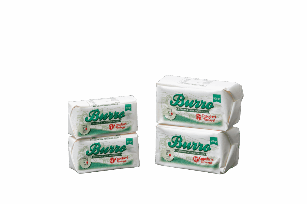 Burro Capoferri Formaggi di crema di latte pastorizzata